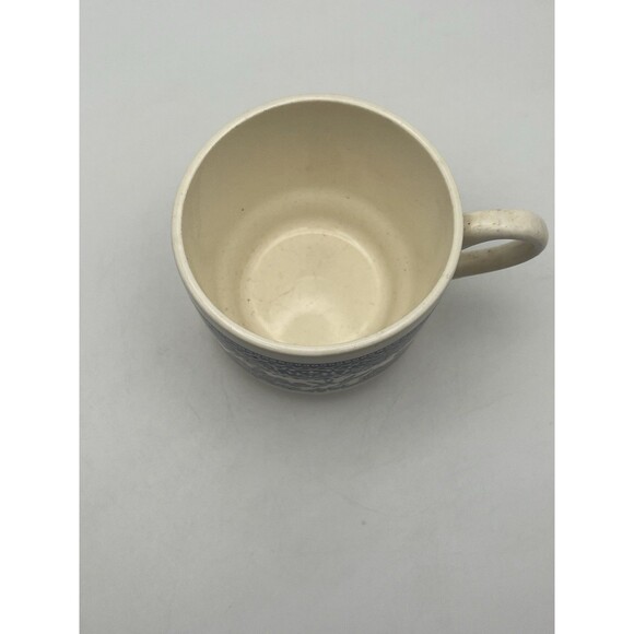 Vintage Blue Willow Ware China USA McCoy-Coffee Cups Stacking Cups Set of 5 - Picture 3 of 8